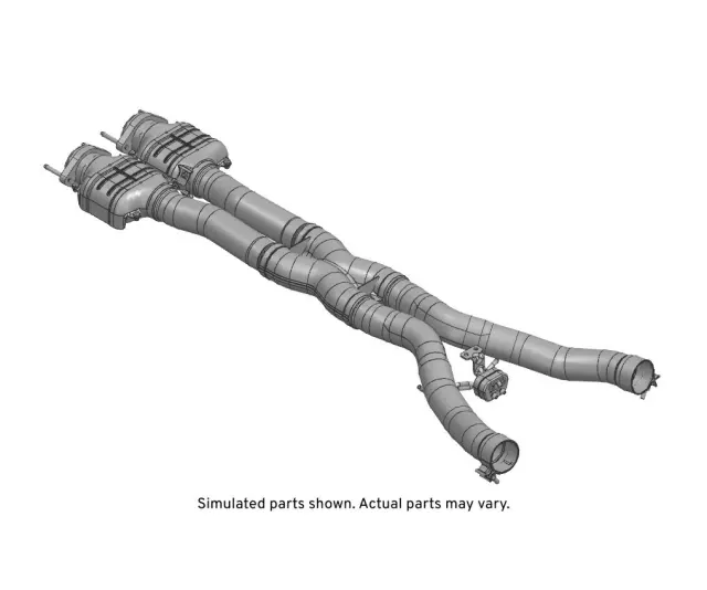 Design Engineering 010069 Catalytic Converter Heat Shield - Titanium, For C7 Corvette 2015-2016, Reduces Oil Overheating