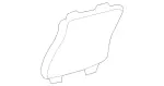 16369303278G63 - Body: Rear Cover for Mercedes-Benz Image