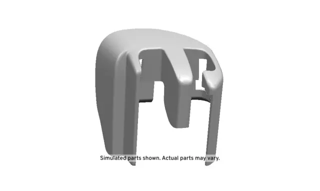 23198332 - : Jet Black Driver Seat Inner Adjuster Front Finish Cover for Cadillac: ATS, CTS, ELR Image