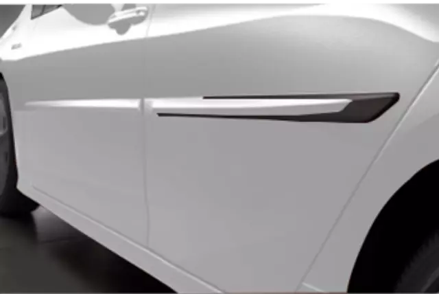 PT9384716010 - Exterior: 2016-2022 Toyota - Molding, Body Side, Super White for Toyota: Prius, Prius Prime Image