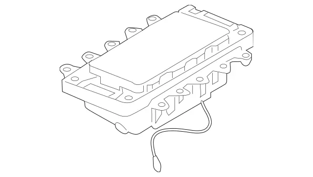 2478607402 - Instrument Panel/Center Console/Linings: Front Passenger Airbag for Mercedes-Benz: GLA250, GLA35 AMG, GLA45 AMG Image image