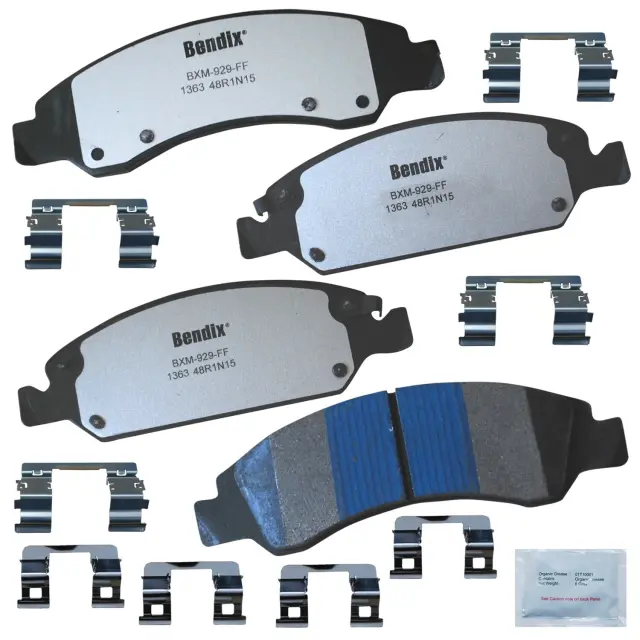MKD1363FM - Brakes &amp; Brake Parts: BENDIX Fleet MetLok Brake Pad for BENDIX Image