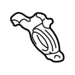 F6DZ3D681A - Steering: Lower Bearing Retainer for Ford: Taurus | Mercury: Grand Marquis, Marauder, Sable Image