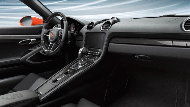 991044803498YR - Interior: 2014-2023 Porsche 911 718 Cayman Boxster Retrofit Carbon Interior Package Kit Black for Porsche: 718 Boxster, 718 Cayman, 718 Spyder, 911 Image