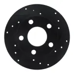 63374011R - : DFC Brake Rotor - Drilled and Slotted - Black for DYNAMIC FRICTION Image