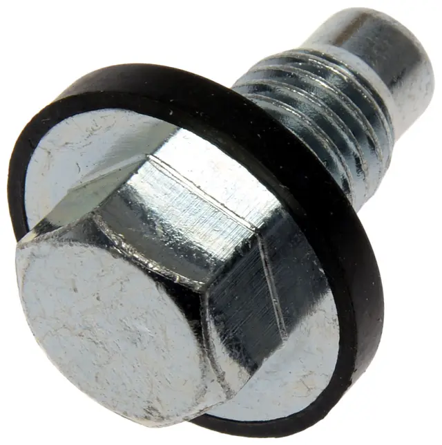 90059CD - : Oil Drain Plug Pilot Point Molded Gasket M12-1.75, Head Size 15Mm for Dorman Image
