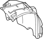 63842JL00A - : Rear Fender Liner for Infiniti Image