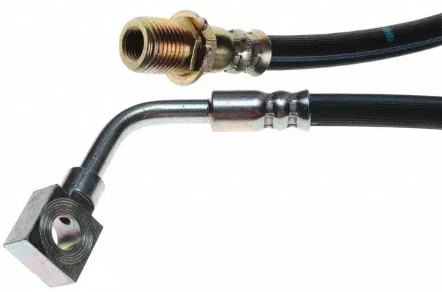 18J295 - Brakes: ACDelcoâ„¢ Brake Hose for Chevrolet: C/K Pickup, R10, R20, R2500, Suburban C10, Suburban K10, Suburban R10, Suburban R1500, Suburban V10, Suburban V1500, V10, V20 | GMC: C1500 Pickup, C2500 Pickup, Jimmy, K1500 Pickup, K2500 Pickup, R1500 Pickup, R2500 Pickup, Suburban C1500, Suburban K1500, Suburban R1500, V1500, V1500 Suburban, V2500 Image