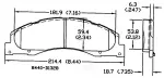 13054230 - : Disc Brake Pad Set for OmniParts Image