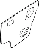 828612Y011 - : Water Deflector for Infiniti Image