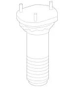 2513200026 - : Spring Retainer For Strut for Mercedes-Benz Image