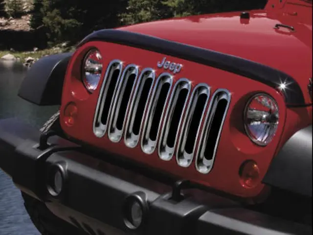 130620RR - Exterior Accessories: FRONT END - APPLIQUE for Jeep: Wrangler Image
