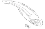 2056940325649F08 - Body: Trunk Lid Trim for Mercedes-Benz Image