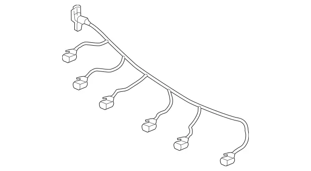 1675405737 - Attachment Parts: Electrical Wiring Harness for Mercedes-Benz: GLE350, GLE450, GLE450e, GLE53 AMG, GLE580, GLE63 AMG S, GLS450, GLS580, GLS63 AMG, Maybach GLS600 Image image