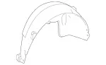 1668847522 - : Wheel Arch Cover for Mercedes-Benz: GL350, GL450, GL550, GL63 AMG, GLS350d, GLS450, GLS550, GLS63 AMG Image