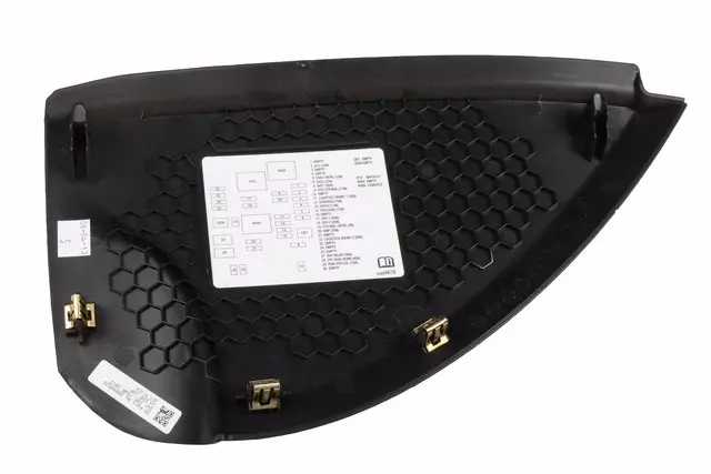 Jet Black Driver Side Instrument Panel Outer Trim Cover - GM (20999528)