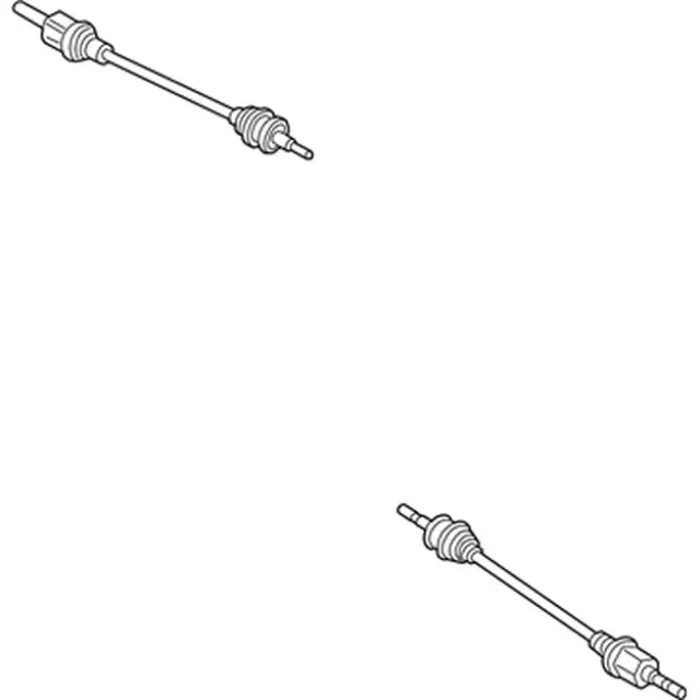 K2GZ4K139A - : Axle Assembly for Ford: Edge | Lincoln: Nautilus Image