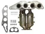 641527 - : Federal / EPA Catalytic Converter - Direct Fit w/ Integrated Manifold for AP Exhaust Image