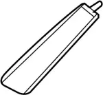 80945AC800 - : Interior Door Pull Handle for Infiniti Image