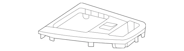 1676806102 - Panelling: Cover Trim for Mercedes-Benz: GLE350, GLE450, GLE450e, GLE53 AMG, GLE580, GLE63 AMG S, GLS450, GLS580, GLS63 AMG, Maybach GLS600 Image image
