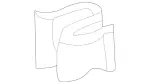129880778 - Side Panels: Clip for Mercedes-Benz Image