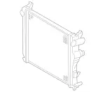 2205002803 - Belts &amp; Cooling: Radiator for Mercedes-Benz Image