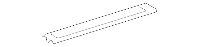 16468033357E94 - Body: Scuff Plate for Mercedes-Benz Image