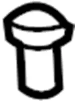 155400181 - Body: Front Panel Clip for Infiniti Image