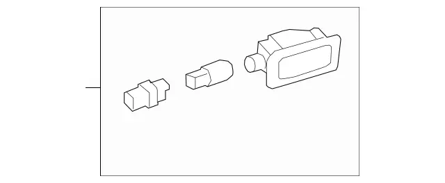 28201501 - : Lamp for Mercedes-Benz: C43 AMG, C63 AMG, C63 AMG S, CLA250, E550 Image
