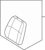 876501W300 - Body: Seat Back Assembly for Infiniti Image