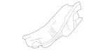 23191815008Q97 - Body: Outer Cover for Mercedes-Benz Image