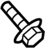 114100411 - : Passenger Air Bag Bolt for Infiniti Image