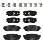 TXC1879 - : TRW PREMIUM BRAKING - CERAMIC BRAKE PAD SET - TXC1879 for TRW Image