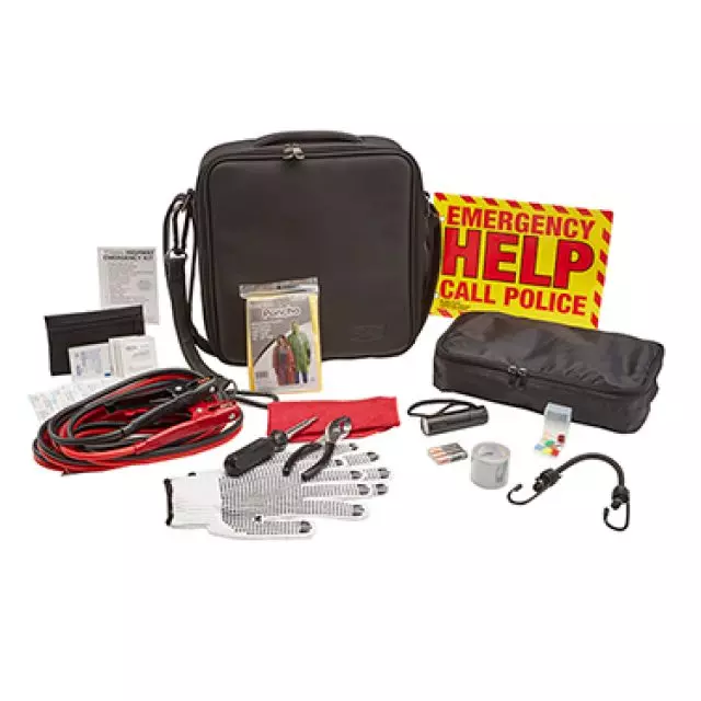 84245199 - Interior: Safety, Highway Emergency Kit W/Cadillac Logo for Cadillac: CT6, Escalade, Escalade ESV, XT4, XT6 Image