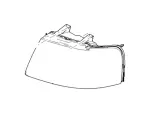 6L1Z13008DA - Electrical: Composite Headlamp for Ford: Expedition Image