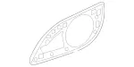 21782034121C30 - : Speaker Grille Frame for Mercedes-Benz Image