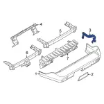 NZ6Z17D943A - Body: Side Bracket for Ford: Maverick Image