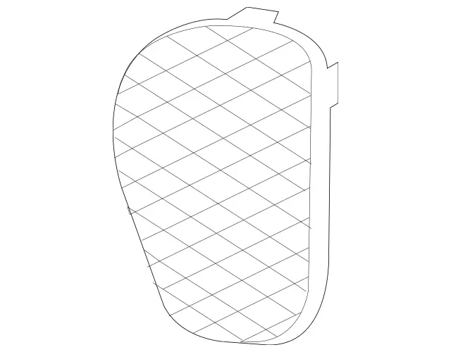 1668859122 - Detachable Parts: Cover, Bumper Area for Mercedes-Benz: GL350, GL450, GL550, GL63 AMG, GLS350d, GLS450, GLS550, GLS63 AMG Image image