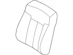 BL3Z1564417KA - Body: Seat Back Cover for Ford: F-150 Image