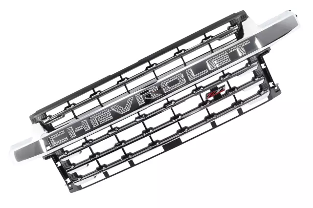 84670267 - : Part# 84670267 Bright Chrome Front Grille for Chevrolet: Silverado 2500 HD, Silverado 3500 HD Image