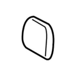 HL3Z18501A04FA - Body: Headrest Cover for Ford: F-150 Image