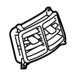 7T4Z19893AD - Body: Louver for Lincoln: MKX Image