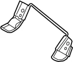 88392EG000 - : Striker for INFINITI: M35, M35h, M37, M45, M56, Q70 Image