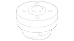 1643200056 - Springs, Suspension and Hydraulics: Shim for Mercedes-Benz Image