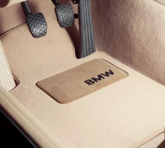 82112293414 - Interior: Carpeted Floor Mats With Bmw Lettering Heel for BMW: 128i, 135i Image