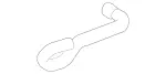 2215018182 - Radiator: Hose for Mercedes-Benz Image
