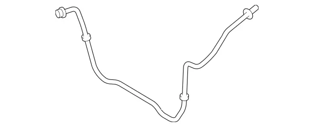 2115002372 - Cooling System: Hose for Mercedes-Benz Image