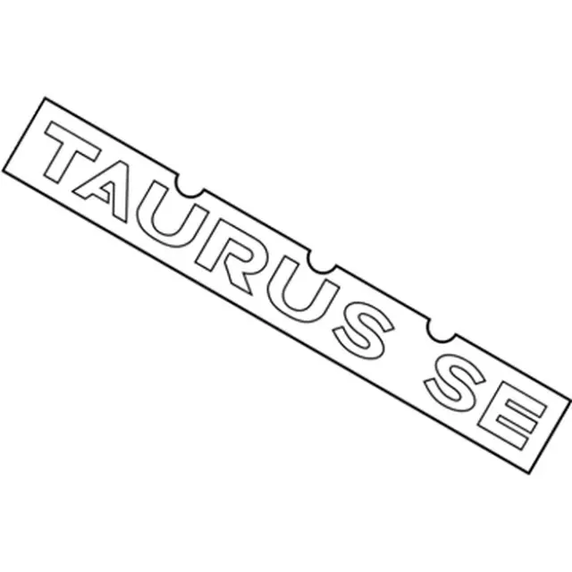4F1Z5442528DA - Body: Nameplate for Ford: Taurus Image