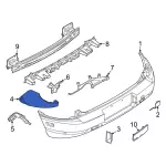 M1PZ17811AAPTM - Body: Side Extension for Ford: Bronco Sport Image