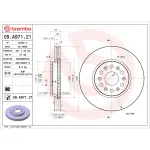 9A97121 - : Brembo PRIME Disc Brake Rotor for Brembo Image